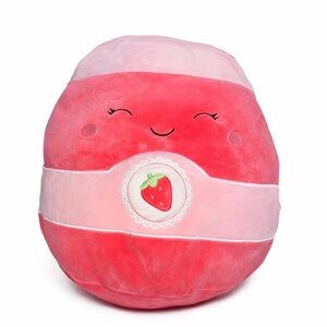 Pink Strawberry Plush Toy